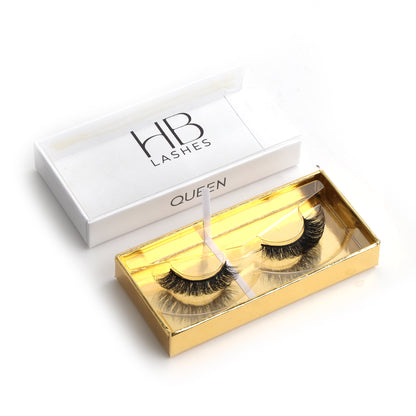 3D QUEEN Luxury Faux Mink Eyelashes - D Curl Eyelash Extension Online